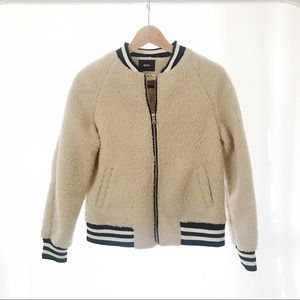 BDG Shearling Bomber Jacket